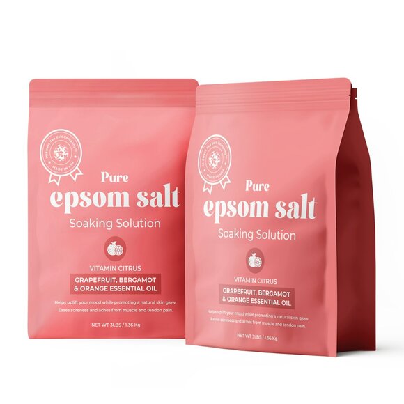 Pure Epsom Salt Soaking Solution - Vitamin Citrus - 3lbs - Picture 4 of 8
